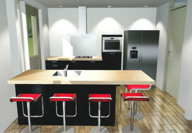 Keuken in 3D ontwerpen